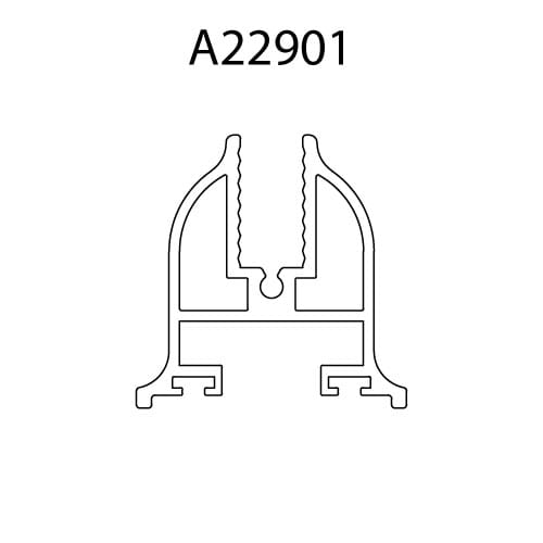 A22901 cross-section drawing