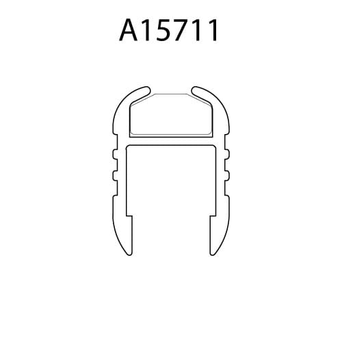 A15711 cross-section drawing