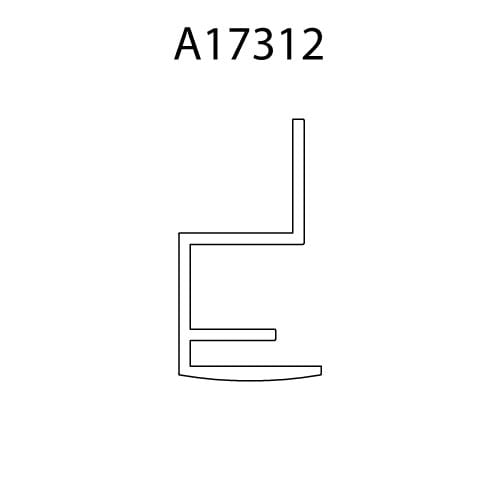 A17312 cross-section drawing
