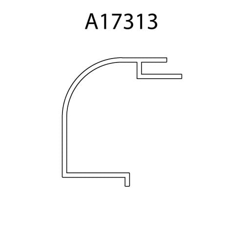 A17313 cross-section drawing