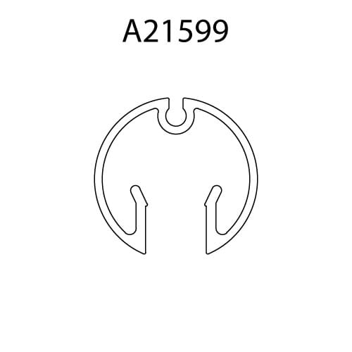 A21599 cross-section drawing