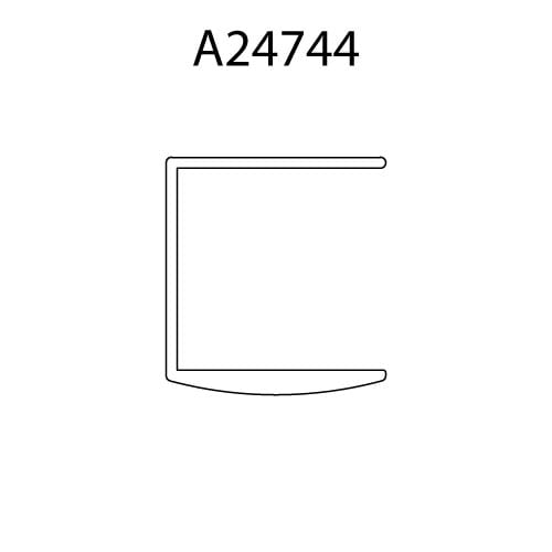 A24744 cross-section drawing