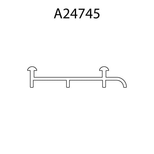 A24745 cross-section drawing