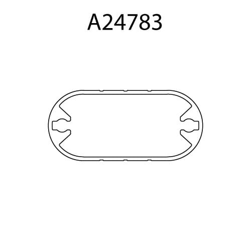 A24783 cross-section drawing