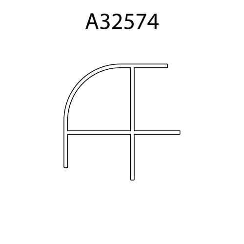 A32574 cross-section drawing