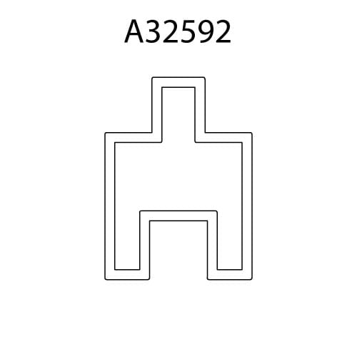 A32592 cross-section drawing