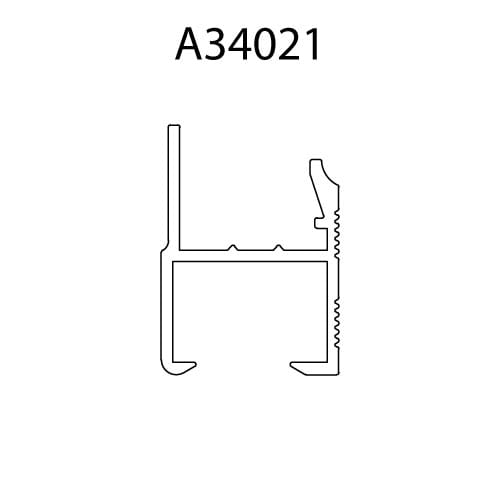 A34021 cross-section drawing