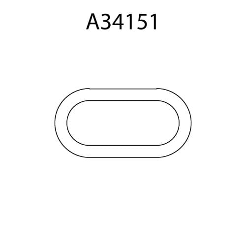 A34151 cross-section drawing