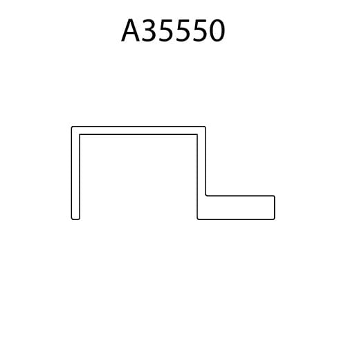 A35550 cross-section drawing