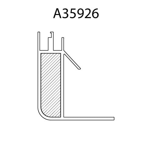A35926 cross-section drawing