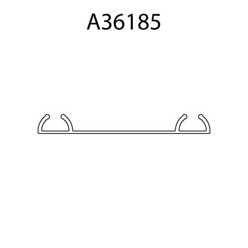 A36185 cross-section drawing