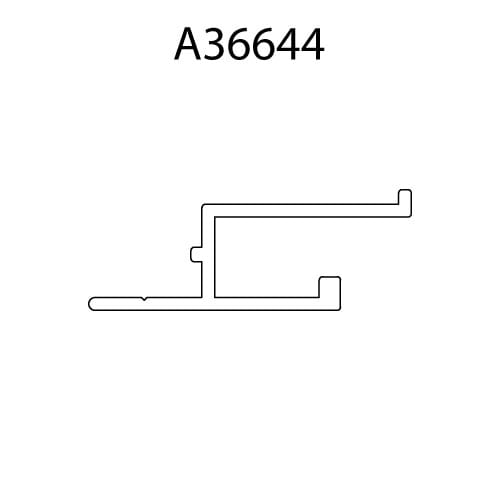 A36644 cross-section drawing