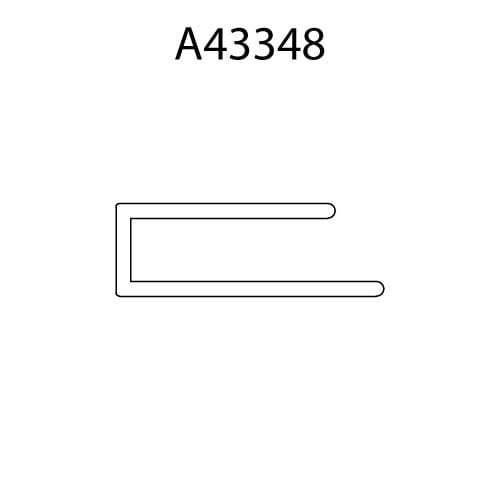 A43348 cross-section drawing