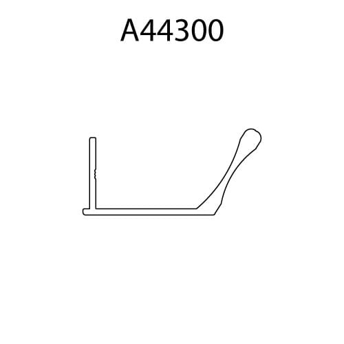 A44300 cross-section drawing